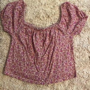 Cropped American eagle top 🦅